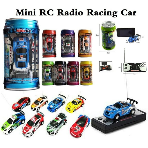COKE Can Mini RC Radio Radio Control remoto Micro Racing 